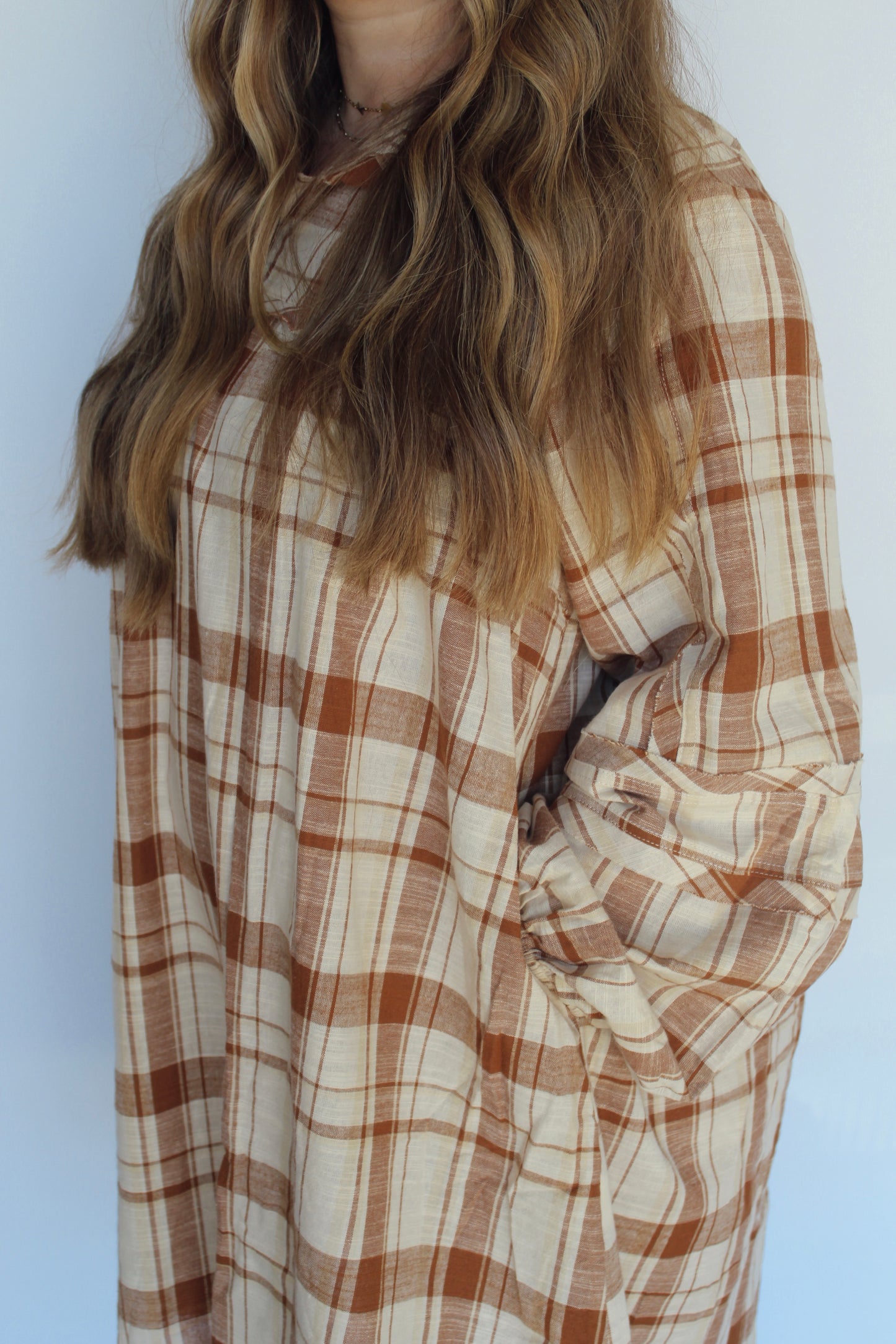 Rustic Charm Plaid Dress