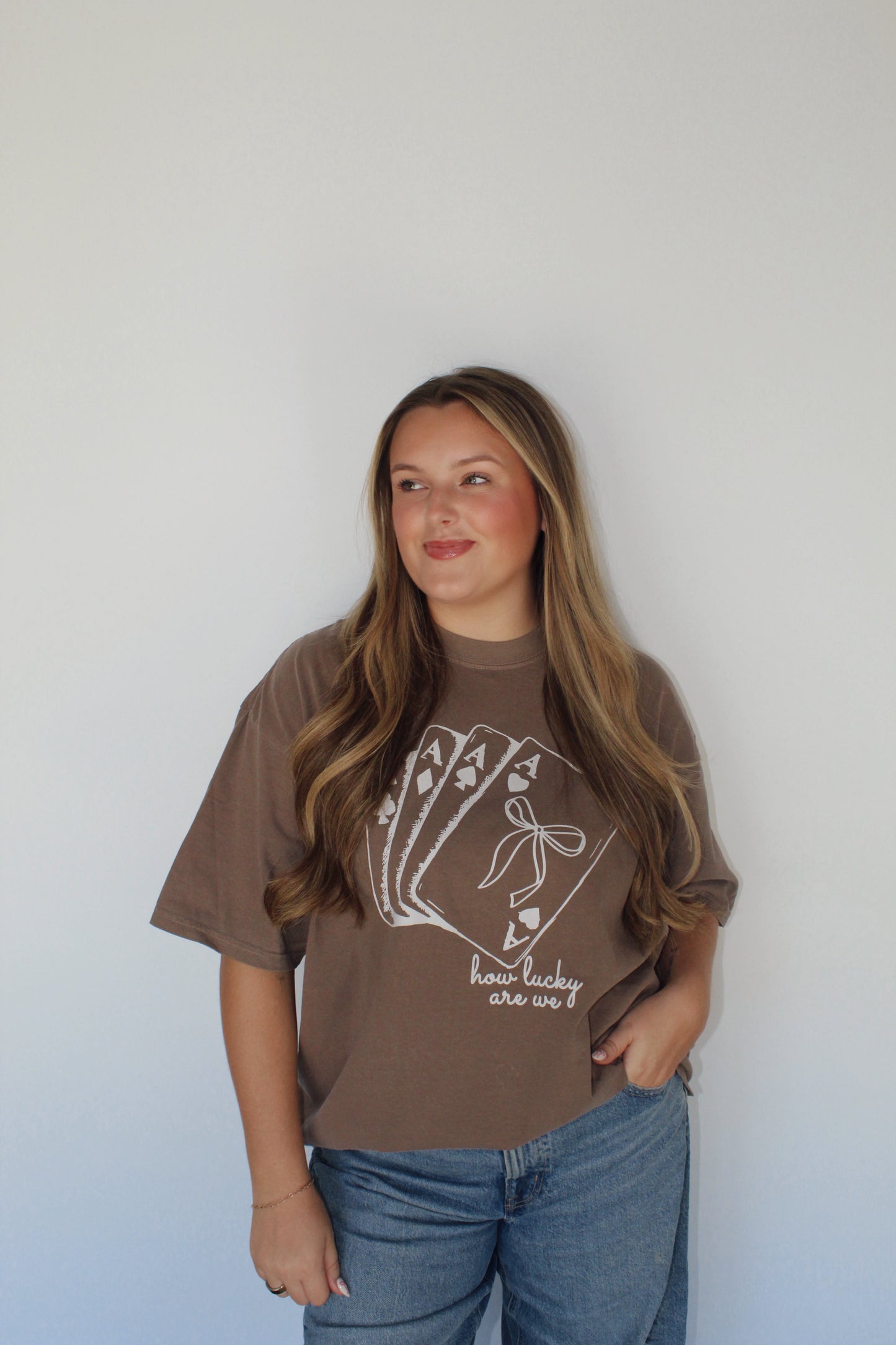 How Lucky Are We Graphic Tee